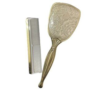 REGENT of LONDON hair set fabric brush comb